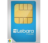Lebara Mobile Sim Card PAYG Pay As You Go Trio Standard-Micro-Nano