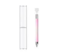 Lebartm Diamond Art Painting Drill Pen Rotary Automatic Wax Dot Pen Replacement Wax Glue Diamond Art Accessories and Tool for DIY Creation Nail Art Quickly Pick Up Beads Gems-Pink-White Gradient