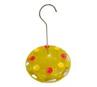 Lebendi Hummingbird Feeder - Flower Design with Eight Openings, Ant and Bee Resistant Digging System, Bird Dispenser with Transparent Reservoir, Built with Leak-Proof, Sealed Base, Lebendi