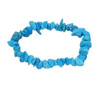 Lebensquelle Plus Popular splinter bracelet, handmade elastic stretch splitter bracelet, genuine natural gemstone, Mittelgroße, Gemstone, Various