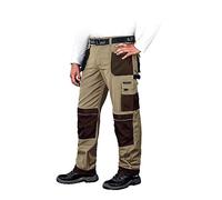 Leber&Hollman LH-FMN-T_BE348 Formen Protective Trousers, Beige-Brown-Black, 48 Size