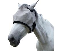Leberna All Round Mesh Horse Fly Mask UV Protective with Fleece Padded Edging, Durable, Comfortable Fit for All-Day Protection