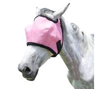 Leberna All Round Mesh Horse Fly Mask UV Protective with Fleece Padded Edging, Durable, Comfortable Fit for All-Day Protection