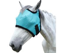 Leberna All Round Mesh Horse Fly Mask UV Protective with Fleece Padded Edging, Durable, Comfortable Fit for All-Day Protection