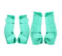 Leberna Fly Boots for Horses Set of 4, Horse Fly Boots (Green, Cob)