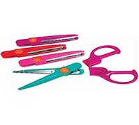LEBEZ Snippy Scissors Zig-zag 4 in 1