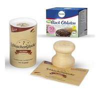 Lebkuchenglocke | The Original | High Quality Gingerbread Maker Baking Set 7 cm | Includes Baking Wafer | Ideal for Juicy Gingerbread