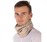 Leblok EMF Protective Hooped Scarf (Beige)