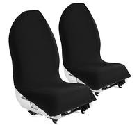 lebogner Car Seat Towel Cover for Post Gym Workout, Running, Swimming, and Hiking, 2 Pack Universal Fit Anti-Slip Waterproof Sweating Bucket Seat Protector for Cars, SUVs and Trucks