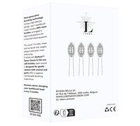 LEBON - Replacement brush heads x 4 - Electronic toothbrush