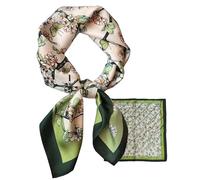 LEBOOBELL Womens Square Silk Like Headscarves Neck Scarfs Satin Bandana 27.5 Inch