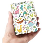 Lebrocoli Dinosaur Small Photos Album for 2x3 Inch Films, 56 Pockets | Mini Cute Picture Book, Wallet Size, for Polaroid Fujifilm Instax Mini Instant Camera Printer, Kpop Photocard Binders Holders