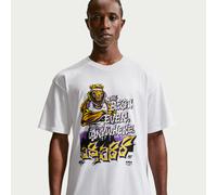 LeBron 'For The Record' Nike Men's Basketball T-Shirt - White - Cotton