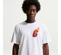 LeBron 'Good Intentions' Nike Basketball T-Shirt - White - Cotton L Extra Tall
