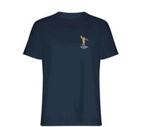 LeBron James Badge Men's T-Shirt - Navy / XL