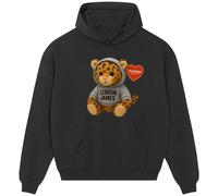 Lebron James Leopard Logo Men's Hoodie - Black / M