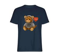 Lebron James Leopard Logo Men's T-Shirt - Navy / M