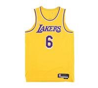 LeBron James NBA Basketball Tank Top- male- Nike- Training- Yellow- 3XS- Sport 3XS