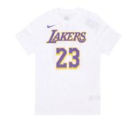 Lebron James NBA Tee- male- Nike- T-Shirts- White- 2XL- Tops 2XL