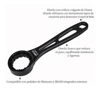Lebycle 39/40.5/44/46 Mm Shimano/sram Bottom Bracket Tool One Size Multicolor