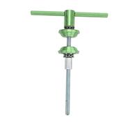 Lebycle Bike Headset Cup Press Tool Bicycle Headset BB Bottom Bracket Press Installation Tool Professional Grade Double Plane Thrust Bearings CNC Aluminum Alloy Lightweight for (Green)