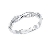 LeCalla 925 Sterling Silver Toe Rings for Women | Adjustable Twisted Rope Toe Ring with Cubic Zirconia |Twisted Knot Toes Ring Foot Jewelry for Summer Beach Party