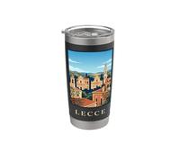 Lecce Baroque Architecture Italian Cityscape Travel Design Stainless Steel Insulated Tumbler