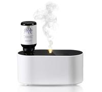 Lecdura Waterless Aroma Diffuser - Black, Oval, Polypropylene (PP) Core Material - Home & Office Use - 400 Sq. Ft. Coverage