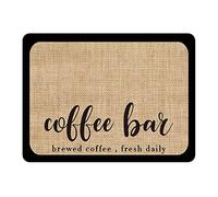 Lecerrot Coffee Mat Stain, Coffee Maker Mat For Countertop, Kitchen Counter Spill Mat, Stain Abosrbent Coffee Mat, Coffee Maker Absorbent Pad, Coffee Bar Accessories Fit Under Coffee Maker Machine