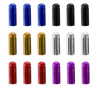 Lechengjia 18 Pcs Dart Flight Wing Savers Protectors, Aluminum Alloy Dart Wing Corrector, Darts Accessories Retainer Wings, Fixed 90 Degrees Professional Competition Dart Accessories