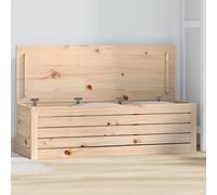 Lechnical Storage Box 109x36.5x33 cm Solid Wood Pine,Storage Box Chest with Lid Home Office Organiser,Storage Box(SPU:823624)