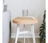 Lechnical Table Top Round Ø30x3 cm Solid Wood Pine,Tabletop Home Indoor Furniture,Table Top Replacement,Table Top-833655