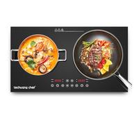 Lechuang Chef 4000W Double Induction Hob, 2000W+2000W