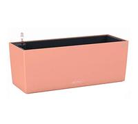 Lechuza BALCONERA Color Self Watering 50cm Window Box Planter, Coral Red | 1 pack, H19 L50 W19 cm, Medium Size, Indoor, Outdoor, Drainage Hole, Quality Plastic, Frost-Resistant, Water Level Indicator