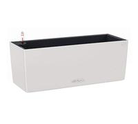 Lechuza BALCONERA Color Self Watering 50cm Window Box Planter, Light Grey | 1 pack, H19 L50 W19 cm, Medium Size, Indoor, Outdoor, Drainage Hole, Quality Plastic, Frost-Resistant, Water Level Indicator
