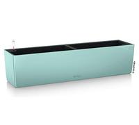 Lechuza BALCONERA Color 80 Self Watering Planter Plastic Indoor/Outdoor Flower Plant Pot Table and Window Box with Drainage Hole H19 L80 W19 cm Pastel Green