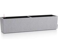 Lechuza BALCONERA Stone 80 Self Watering Planter Plastic Indoor/Outdoor Flower