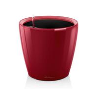 Lechuza Classico 28 Ls Scarlet Red High-Gloss Self-Watering Planter With Substrate And Water Level Indicator D28 H26 Cm