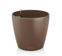 Lechuza Classico Color 21 Nutmeg Plastic Self-Watering Planter With Substrate And Water Level Indicator D21 H20 Cm