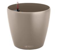 Lechuza Classico Color (Dia) 60Cm Sand Brown Plastic Self-Watering Large Round Planter D60 H55.5 Cm