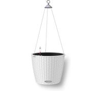 Lechuza Self Watering Hanging Plant Pots NIDO Cottage 28 Rattan Look Plastic Ou