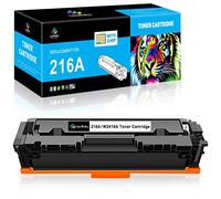 LeciRoba 216A for HP 216A W2410A W2411A W2412A W2413A Toner cartridges ,for HP Color LaserJet Pro MFP M183fw M182nw M182n Printers ,Color LaserJet Pro M155a M155nw Printers (with chip,1-Black)
