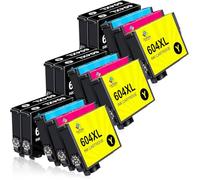 LeciRoba 604xl for Epson 604 Cartridges and 604xl Multipack for Epson Expression Home XP-2200 XP-2205 XP-3200 XP-3205 XP-4200 XP-4205 WF-2910DWF WF-2930DWF WF-2935DWF WF-2950DWF Printer (15