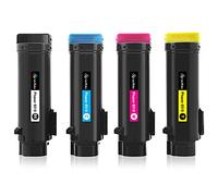 LeciRoba 6510 6515 Toner for Xerox Phaser 6510 Xerox WorkCentre 6515 Toner Cartridges 106R03480 106R03690 106R03691 106R03692 106R03477 106R03478 106R03479 106R03476 (BK:5500pages,C:4300pages,4-Pack)
