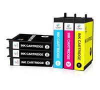 LeciRoba Ink Cartridge Replacement for Epson 603XL Use with Epson XP-2100 XP-2150 XP-3100 XP-3150 XP-4100 XP-4150 XP-4155 Workforce WF-2810 WF-2820 WF-2840 WF-2870 Printer(6 PACK)