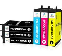 LeciRoba Ink compatible for Expression Home XP-2200 XP-2205 XP-3200 XP-3205 XP-4200 XP-4205 WF-2910DWF WF-2930DWF WF-2935DWF WF-2950DWF Printers (6-PACK)