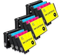 LeciRoba Ink compatible for Expression Home XP-2200 XP-2205 XP-3200 XP-3205 XP-4200 XP-4205 WF-2910DWF WF-2930DWF WF-2935DWF WF-2950DWF Printers (12-PACK)