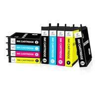 LeciRoba Ink for XP2100 XP3100 XP4100 XP4105 XP2105 XP3105 XP2150 XP3150 XP4150 XP4155 WorkForce WF2870 WF2850 WF2840 WF2830 WF2820 WF2835 WF2845 Printer (9-PACK)