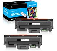 LeciRoba MLT-D116L for D116L D116S Toner ,for Samsung SL-M2625d M2626D M2675F M2675FN M2676N M2676FH M2825ND M2825DW M2825FD M2826ND M2835DW M2875FW M2875FD M2875nd M2876HN M2885fw Printers (2-Black)