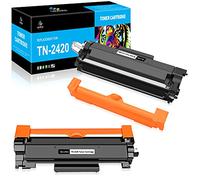 LeciRoba TN2420 TN-2420 for Brother TN2420 TN2410 Toner Cartridge for Brother DCP-L2530DW L2510D L2537DN L2550DN HL- L2350DW L2310D L2357DW L2370DN L2375DW MFC-L2710DW L2710DN L2730DW L2750DW(2-Black)